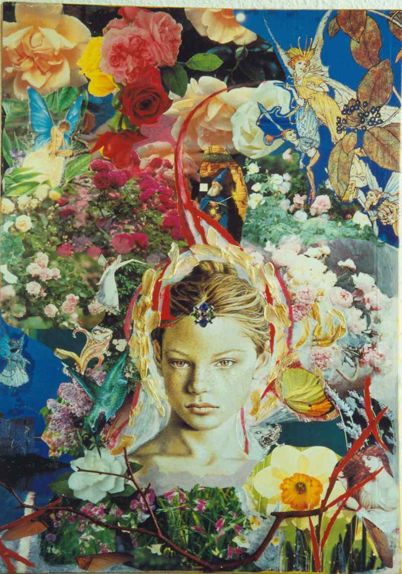 la Primavera - collage - Laura Bottagisio